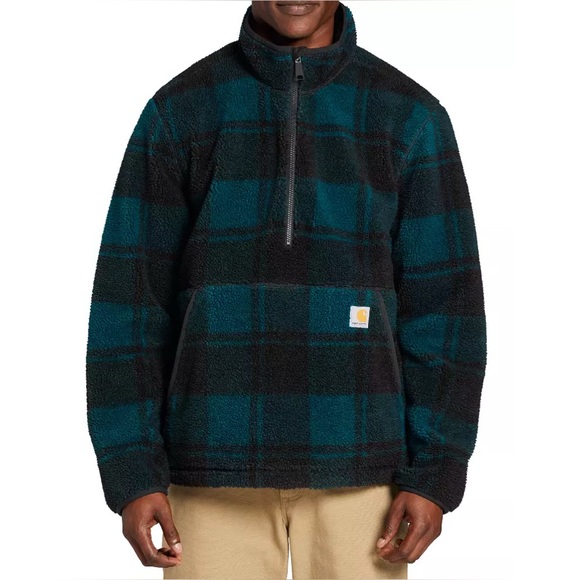 Carhartt Other - Carhartt Men's Black and Green Plaid Jacket NWT